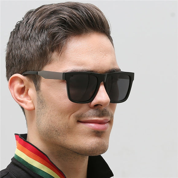 Retro Square Polarzied Sunglasses