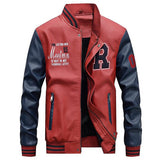 Leather Embroidery Baseball PU Jackets