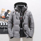 White Duck Hooded Winter Jackets