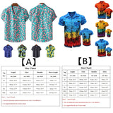 Men's Hawaiian Printed Shirts