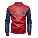 Leather Embroidery Baseball PU Jackets