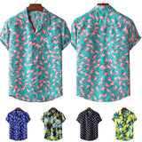 Men's Hawaiian Printed Shirts