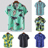 Men's Hawaiian Printed Shirts