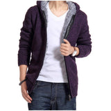 Men's Thick Winter Fleece Cardigans