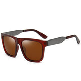 Retro Square Polarzied Sunglasses