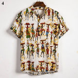 Men's Hawaiian Printed Shirts