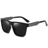 Retro Square Polarzied Sunglasses