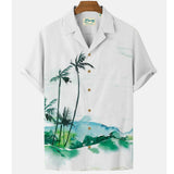 Men's Hawaiian Printed Shirts