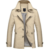 Men's Fashion Spring Trench Coats