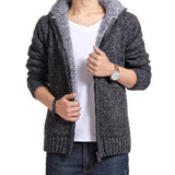 Men's Thick Winter Fleece Cardigans