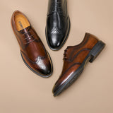 Men's Leather Casual Business Shoes