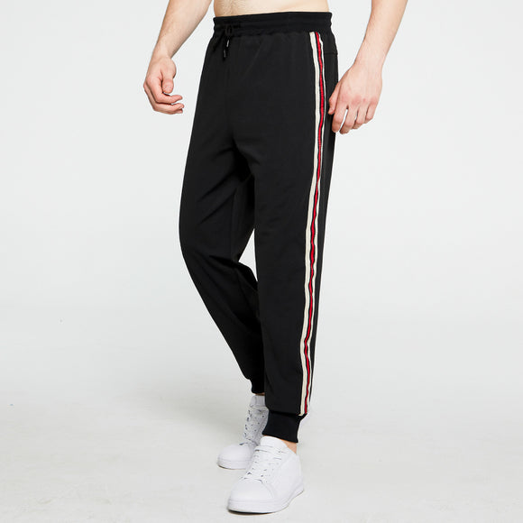 Contrast Stripes Sports Trousers