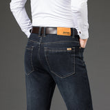 Men's Plus Size Straight Leg Jeans