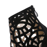 Breathable super high platform sandals