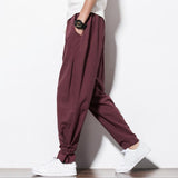 Harem Pure Linen Jogger Pants