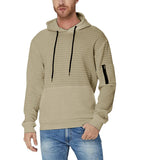 Long Sleeved Zip Pocket Hoodies