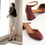 Mary Jane Baotou Roman shoes