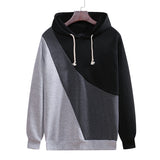 Loose Stitching Hooded Pullovers