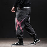 Men's Loose Tooling Harem Jeans