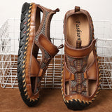 Cowhide Sports Sandals