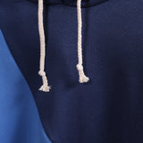 Loose Stitching Hooded Pullovers