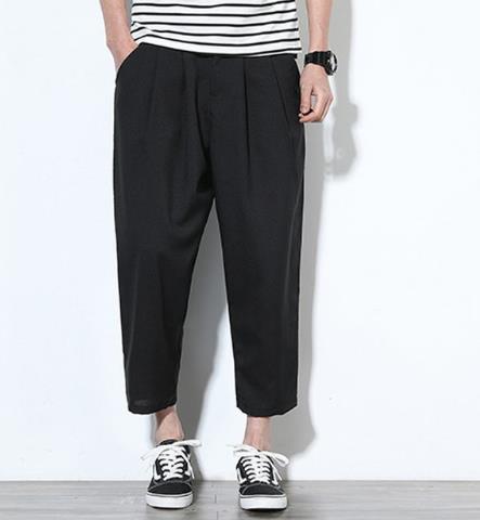 Men's Linen Harem Pants