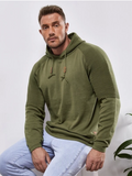 Slim Fit Solid Colour Hoodies