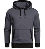 Solid Color Fleece Hooded Sweater