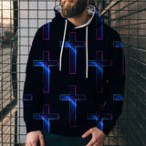 3D Digital Viking Printed Hoodies