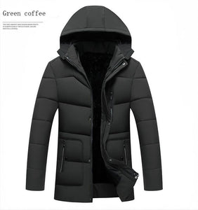 Cotton Warm Hooded Jackets