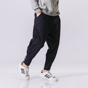 Men's Jogger Casual Harem Trousers