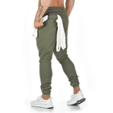 Men's Solid Colour Fitness Trousers